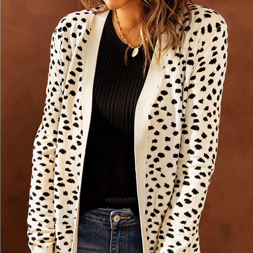 Longsleeve Printed Cardigan